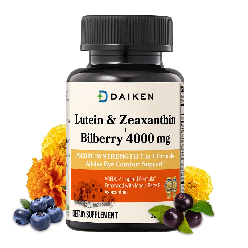 DAIKEN Luteine & Zéaxanthine 30 gélules, vue de face