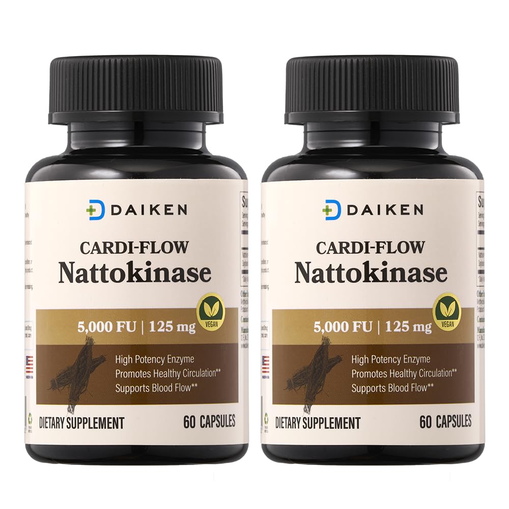 DAIKEN Nattokinase 5000 FU 60 capsules vue avant