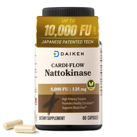 DAIKEN Nattokinase 5000 FU 60 capsules vue de face