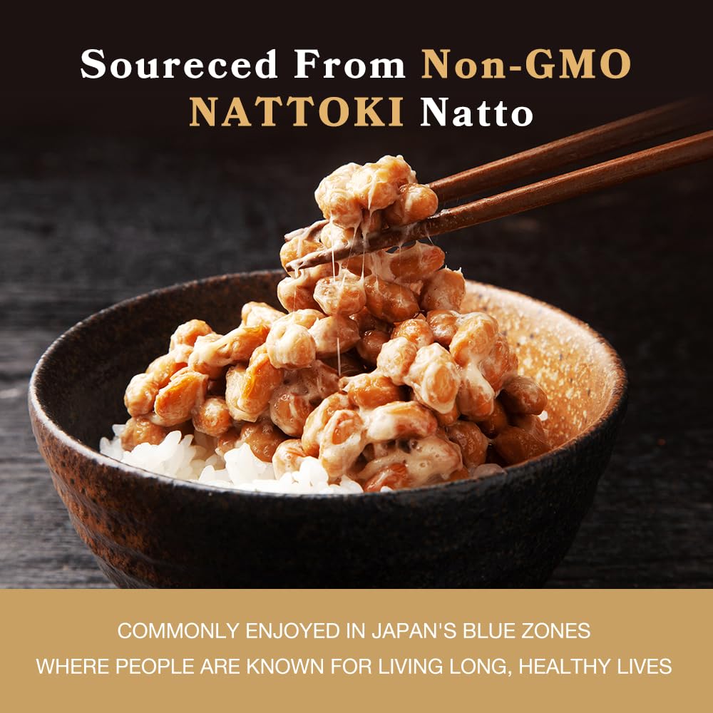 DAIKEN Nattokinase 5000 FU capsules sur une table