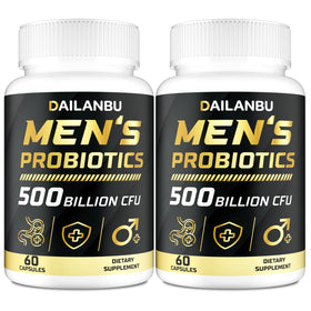 Dailanbu Probiotiques pour Hommes 500 Milliards CFU - Flacon avant