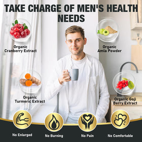 Dailanbu Probiotiques pour Hommes - Capsules à l'intérieur du flacon