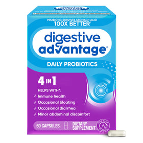 daily Advantage Probiotique 60 Capsules vue de face