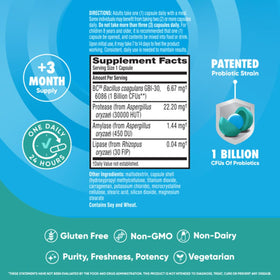 daily Advantage Probiotiques 96 Capsules ouvertes