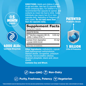 daily Advantage Probiotiques 96 capsules sur fond blanc