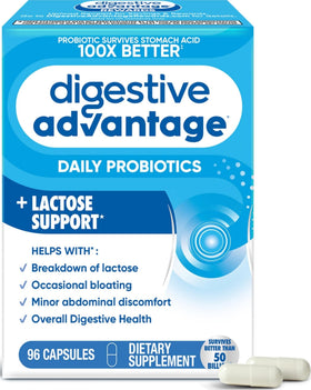 daily Advantage Probiotiques 96 capsules vue de face