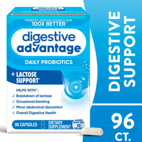 daily Advantage Probiotiques + Enzymes Lactase emballage