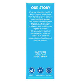 daily Advantage Probiotiques + Enzymes Lactase ingrédients sur l'étiquette
