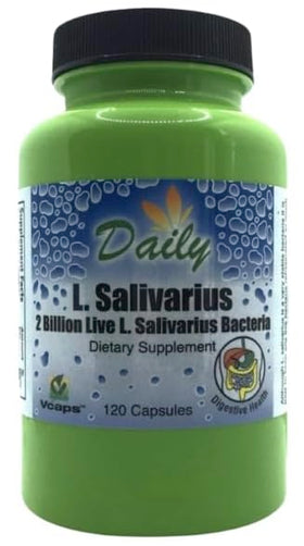 Daily Manufacturing L-Salivarius 120 capsules en flacon