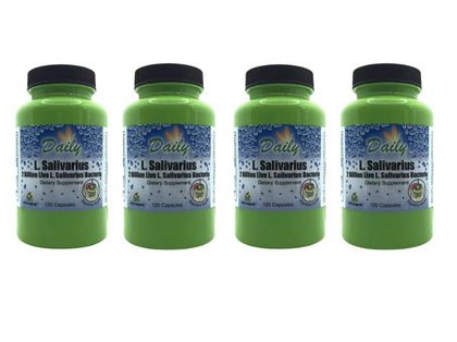 Daily Manufacturing L-Salivarius 120 capsules vue de face
