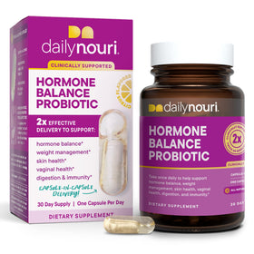Daily Nouri Probiotiques Équilibre 30 capsules vue de face