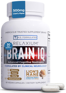 daily wellness BrainIQ Nootropic 60 capsules vue de face