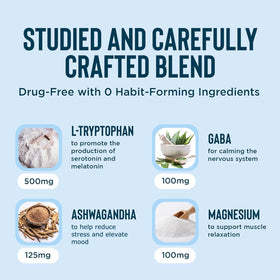 daily wellness Complément Alimentaire Sommeil 5mg Mélatonine avec arrière-plan neutre