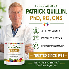 daily wellness Gold emballage avec informations nutritionnelles