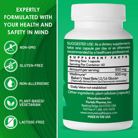 daily wellness Health Basics 500 mg sur une table en bois