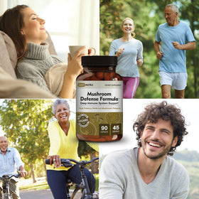 DailyNutra Champignon Défense 1200mg en mode de vie actif