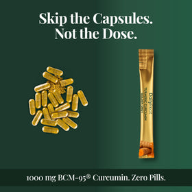 DAILYROOT Shot de Curcuma Liquide 1000mg côté avec couvercle