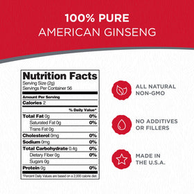 Dairyland Ginseng Racines emballage arrière