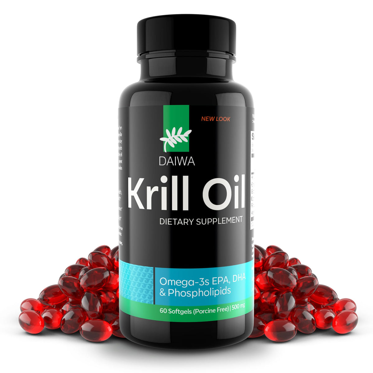 Daiwa Huile de Krill 1000mg boîte avant