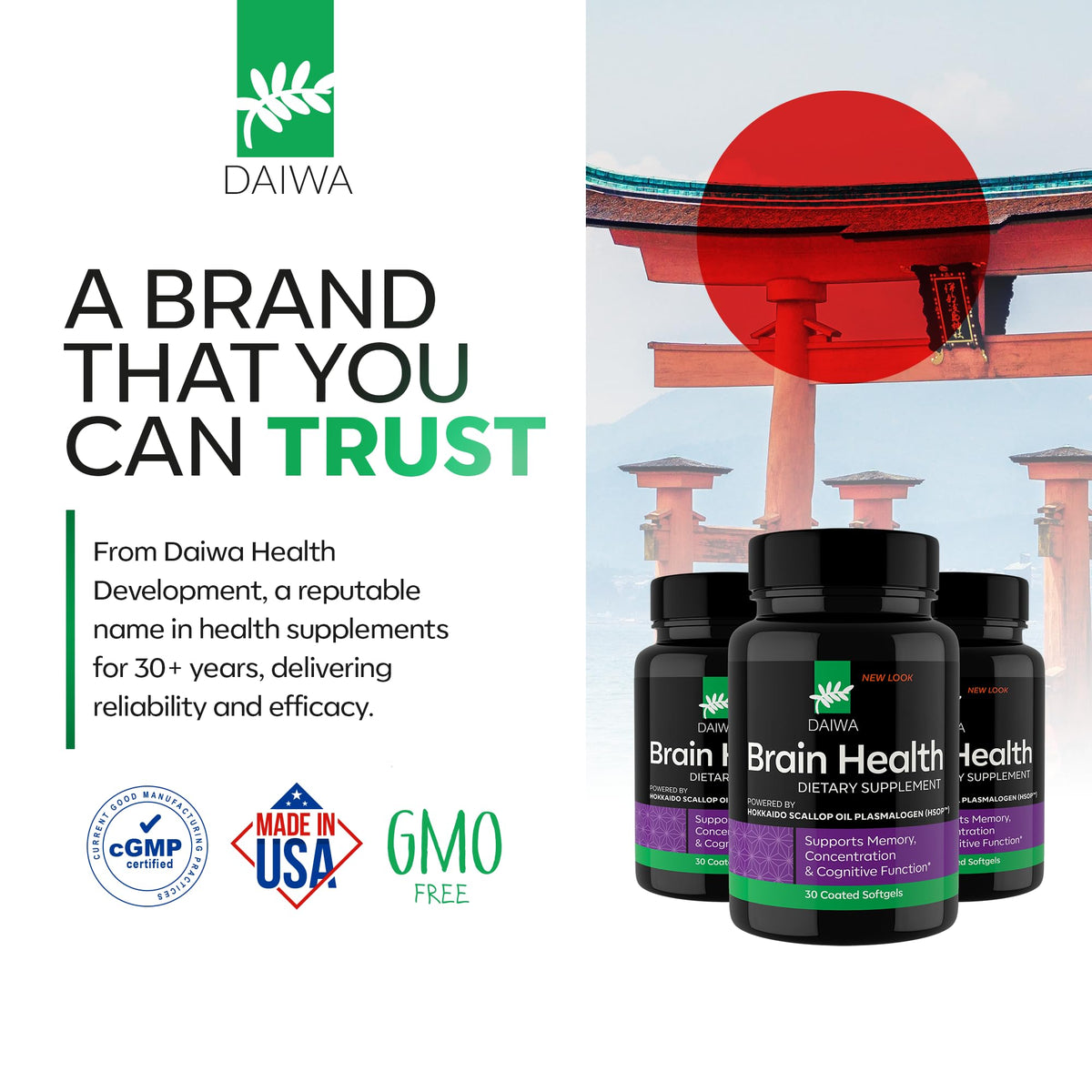 Daiwa Omega-3 Avancé - mise en scène du produit dans un environnement de vie