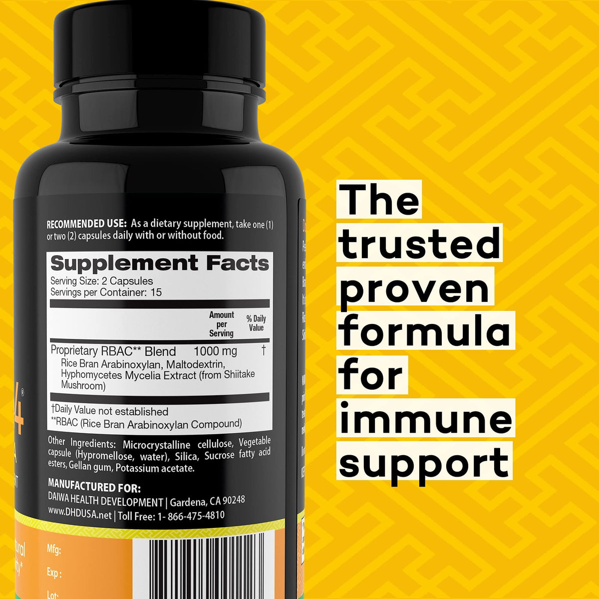 Daiwa PeakImmune4 boîte contenant 30 capsules