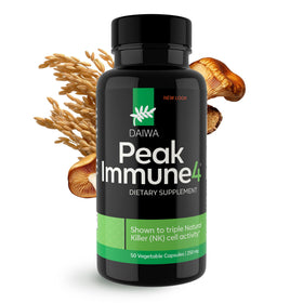 Daiwa PeakImmune4® complément alimentaire 50 capsules vue de face