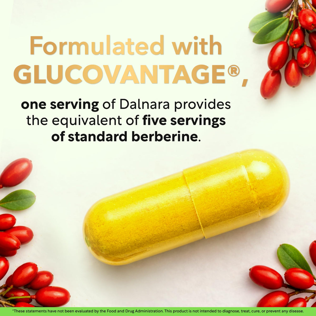 Dalnara Dihydroberberine capsules with cinnamon and turmeric