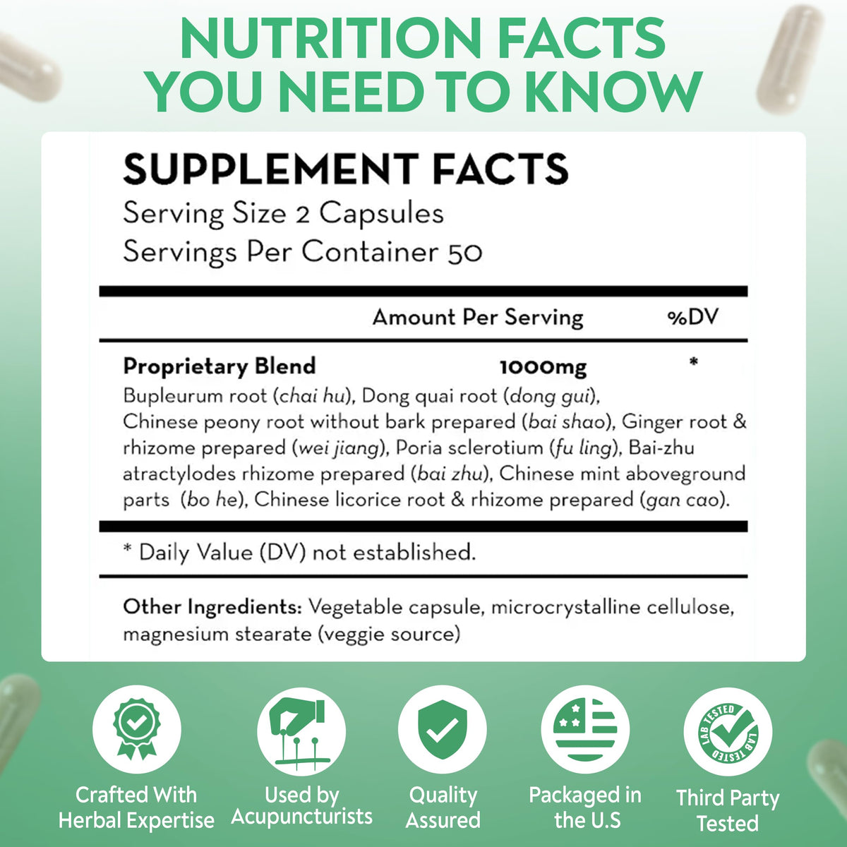 DAO Labs Free & Easy Wanderer capsules, mise en scène avec d'autres compléments alimentaires