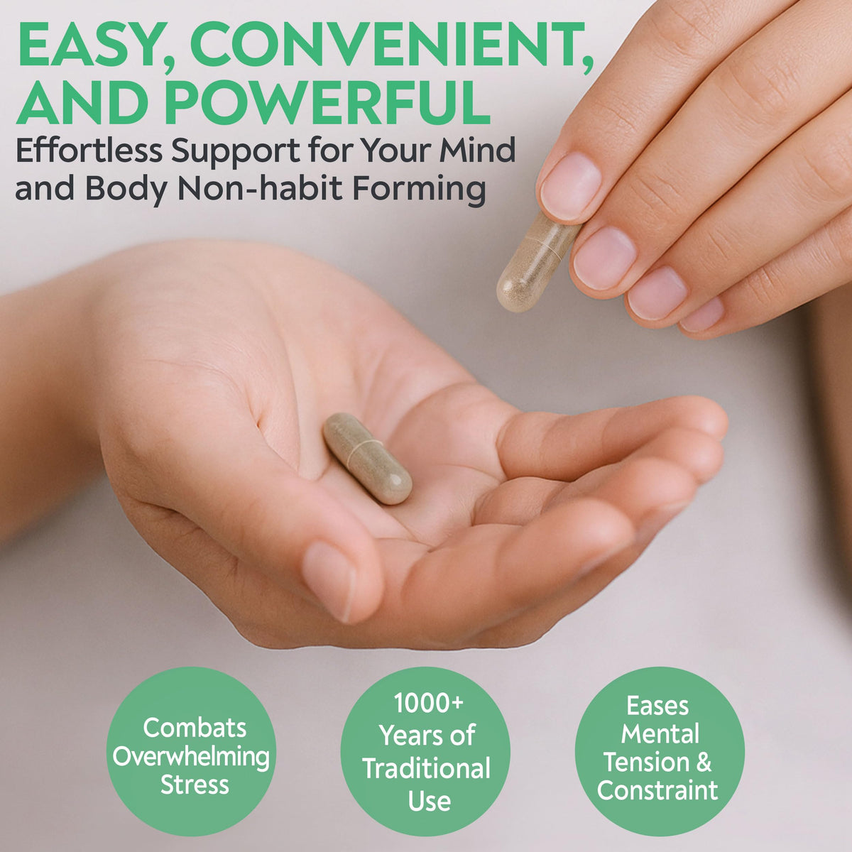 DAO Labs Free & Easy Wanderer capsules, présentation sur une table