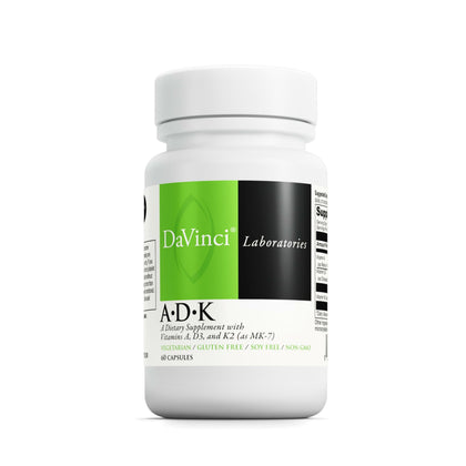 DAVINCI ADK complément alimentaire 60 capsules vue de face