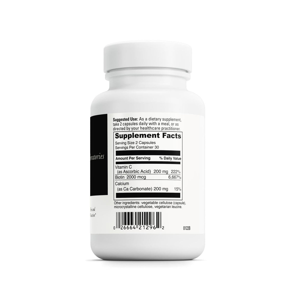 DAVINCI Biotine 60 capsules vue latérale