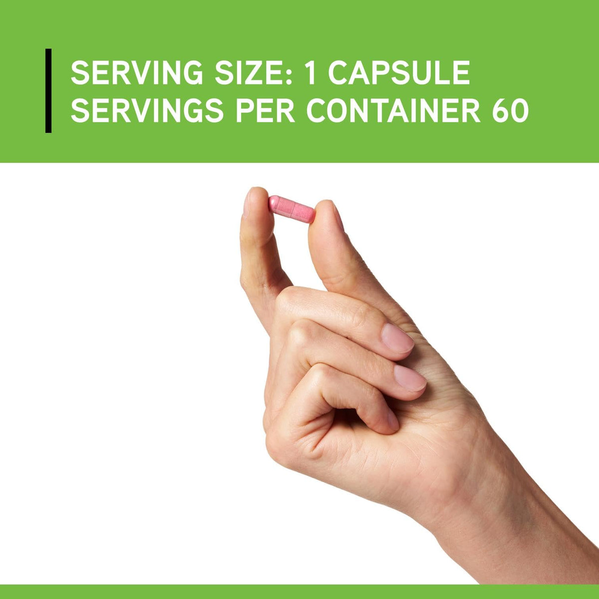DAVINCI Cranberry capsules sur une surface en bois