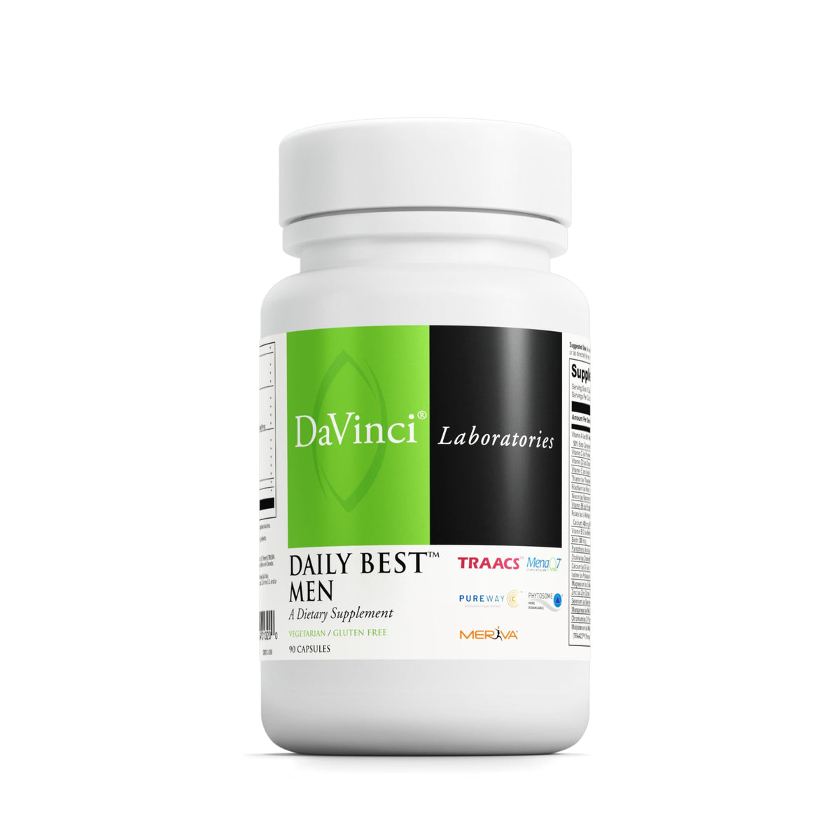 DAVINCI Daily Best Men 90 capsules vue de face