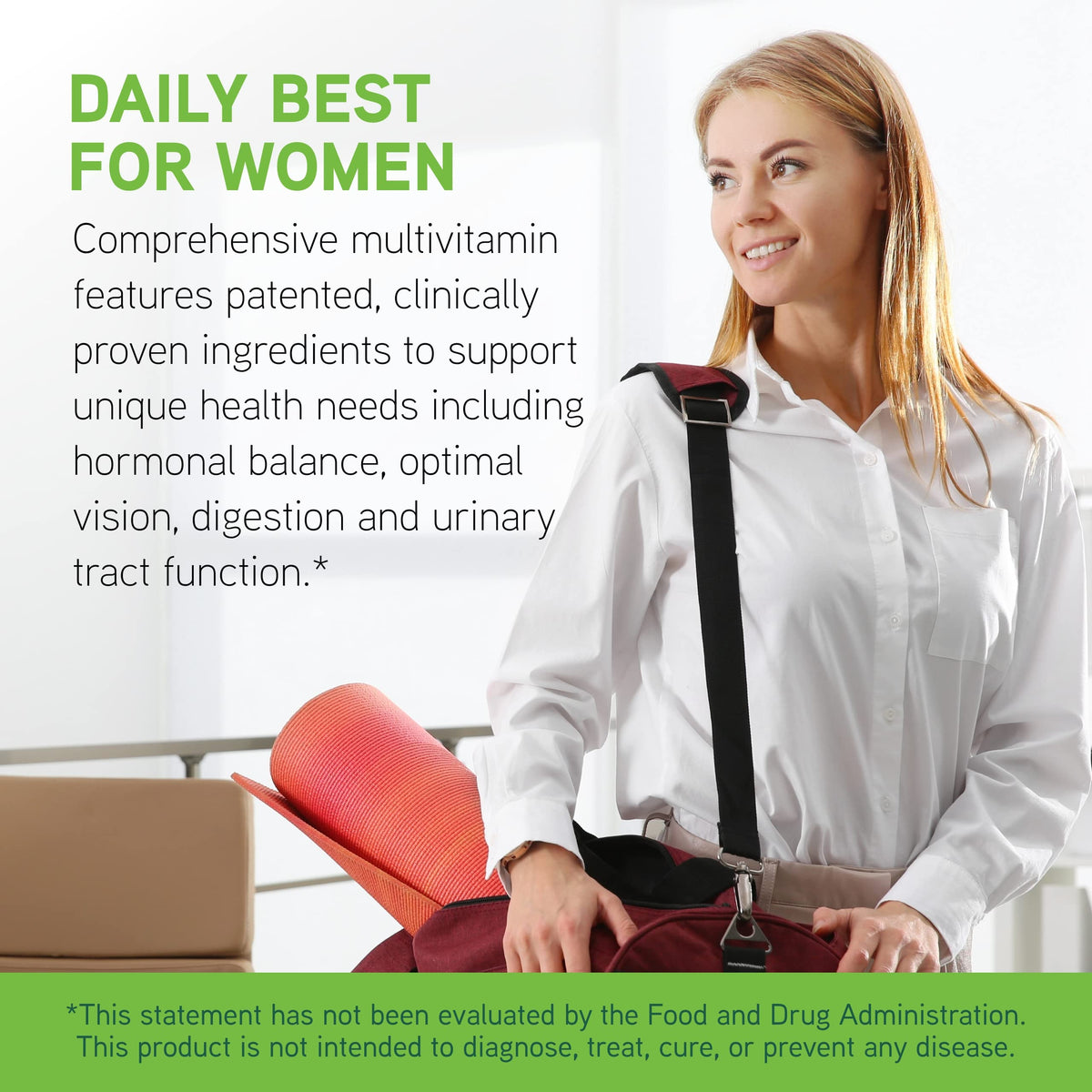 DAVINCI Daily Best Women complément alimentaire 90 capsules avec étiquette