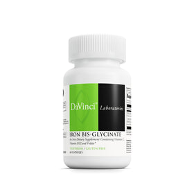 DAVINCI Fer Bis-Glycinate 60 capsules végétales, vue de face