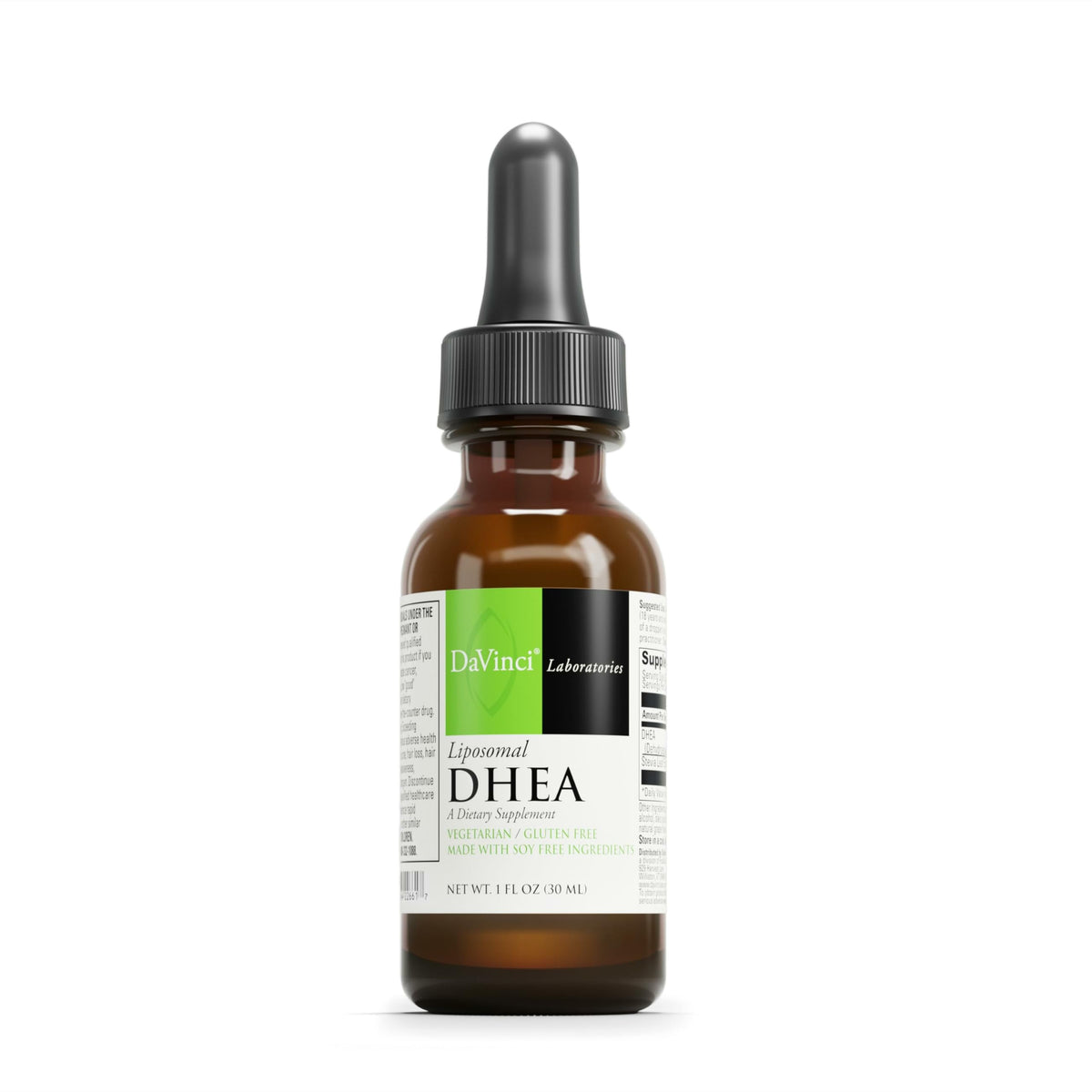 DAVINCI Liposomal DHEA 30 ml flacon avant