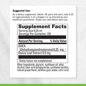 DAVINCI Liposomal DHEA 30 ml sur fond neutre