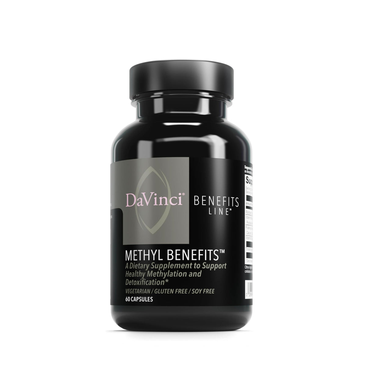 DAVINCI Methyl Benefits 60 capsules végétariennes vue de face