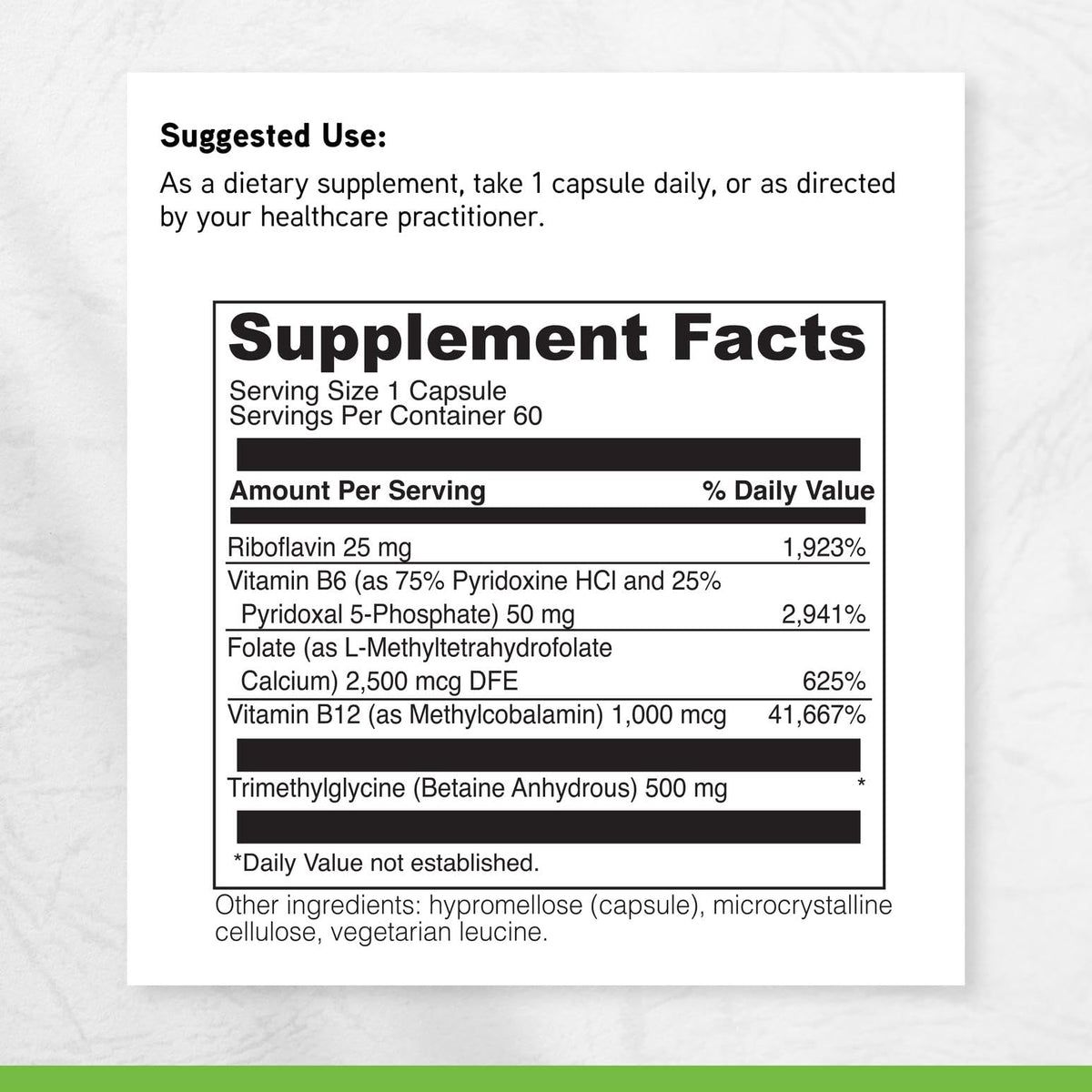 DAVINCI Methyl Benefits capsules sur une surface en bois