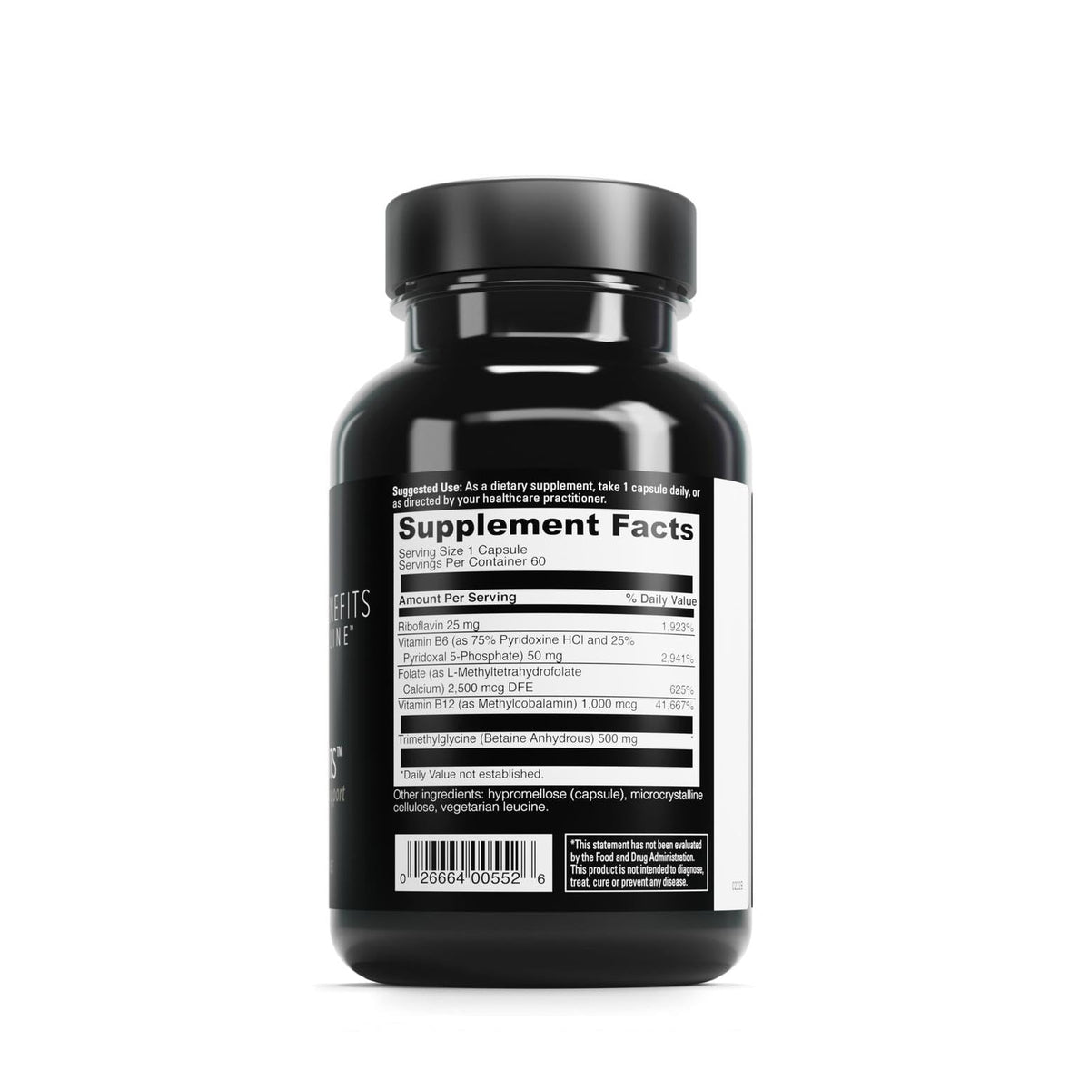 DAVINCI Methyl Benefits capsules végétariennes dans leur emballage