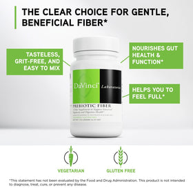 DAVINCI Prébiotique Fibre 176 g - utilisation en cuisine