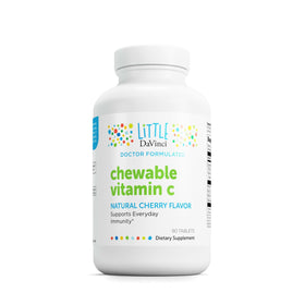 DAVINCI Vitamine C Chewable 90 Comprimés au goût cerise - vue de face