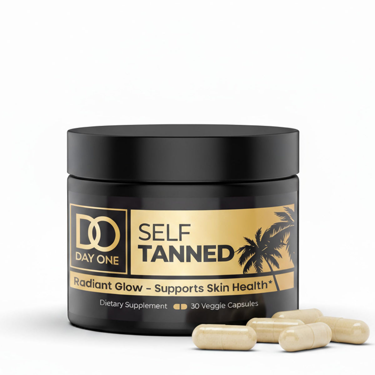 Day One Formula compléments alimentaires de bronzage, boîte de 30 capsules végétales