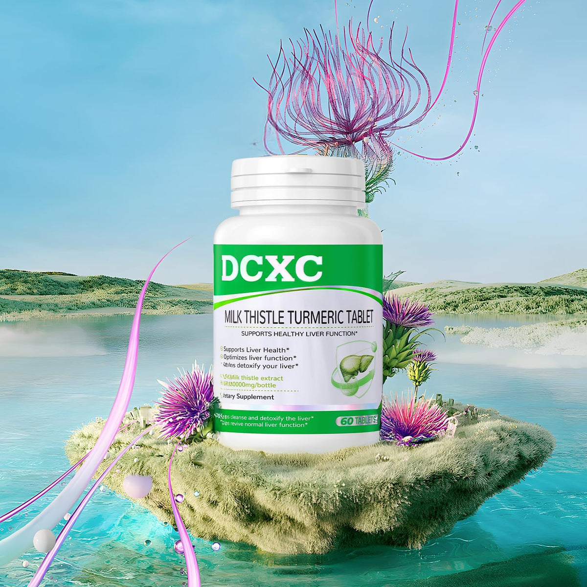 DCXC Extrait de Chardon-Marie arrière de la boîte