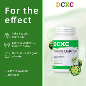 DCXC Extrait de Chardon-Marie étiquette avec dosage