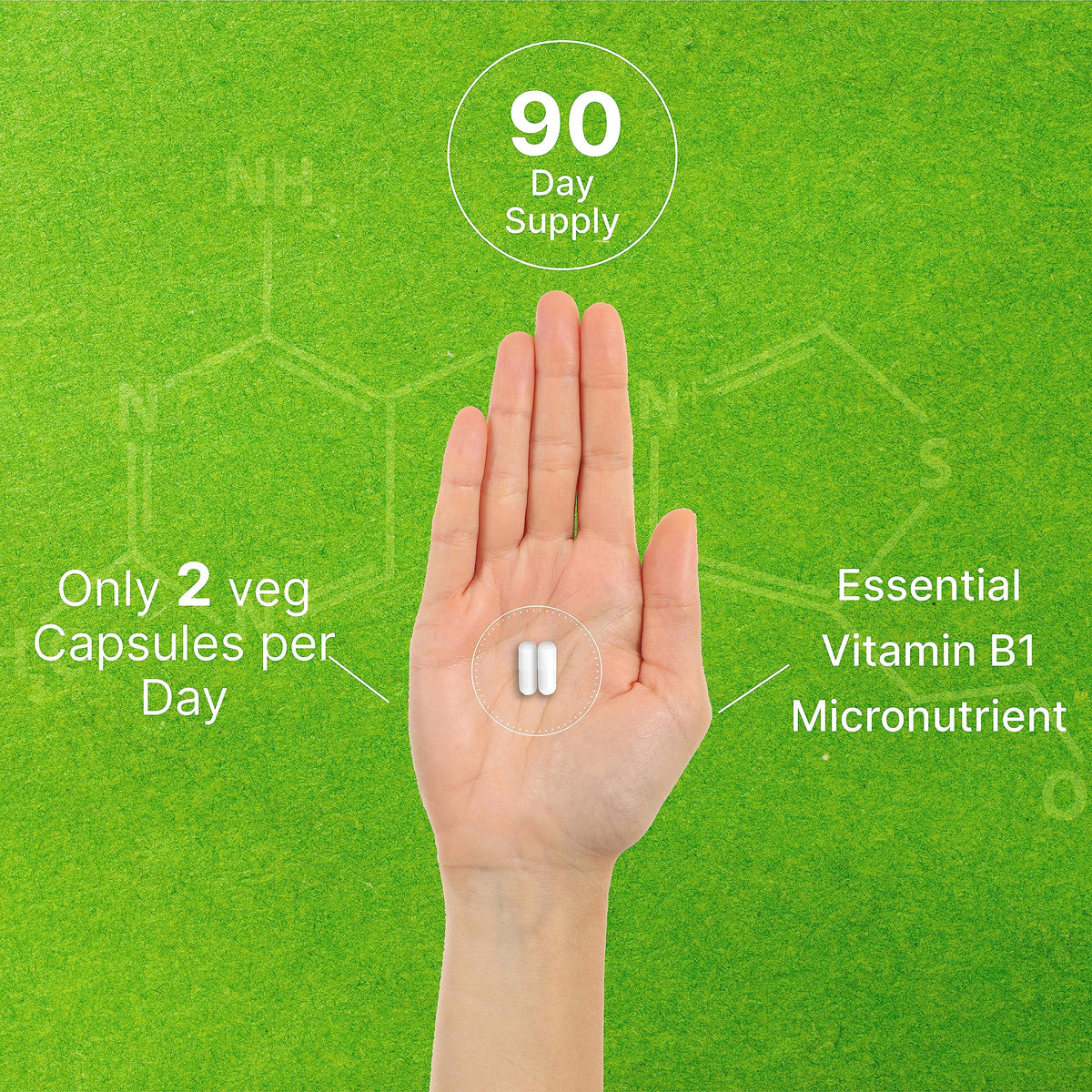DEAL SUPPLEMENT Benfotiamine 600mg sur une table