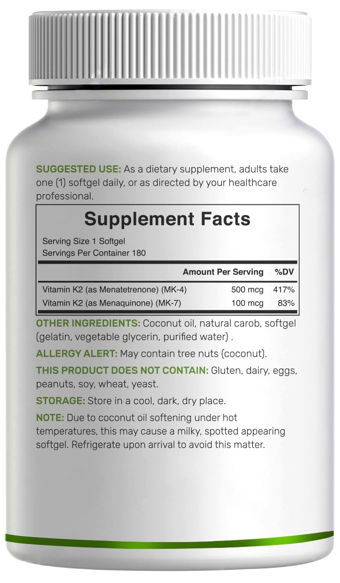 DEAL SUPPLEMENT Complément K2 gélules sur fond blanc