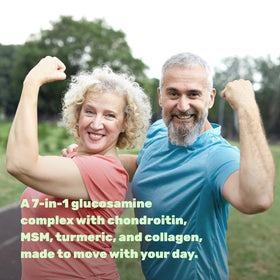 DEAL SUPPLEMENT Complexe Glucosamine Chondroïtine 240 comprimés, présentation avec ingrédients