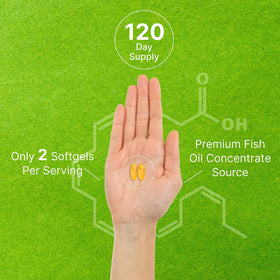DEAL SUPPLEMENT DHA 1000mg gélules softgels ouvertes sur une table