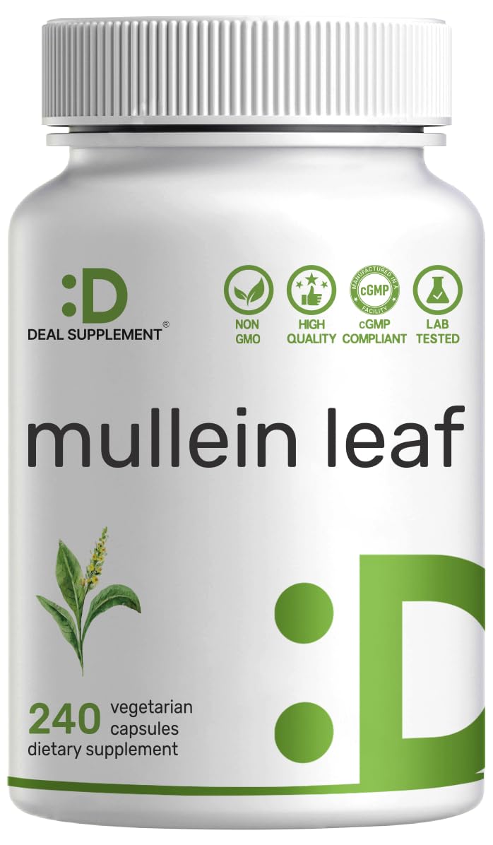 DEAL SUPPLEMENT Extrait de Feuille de Molène 240 Capsules Végétales - vue de devant